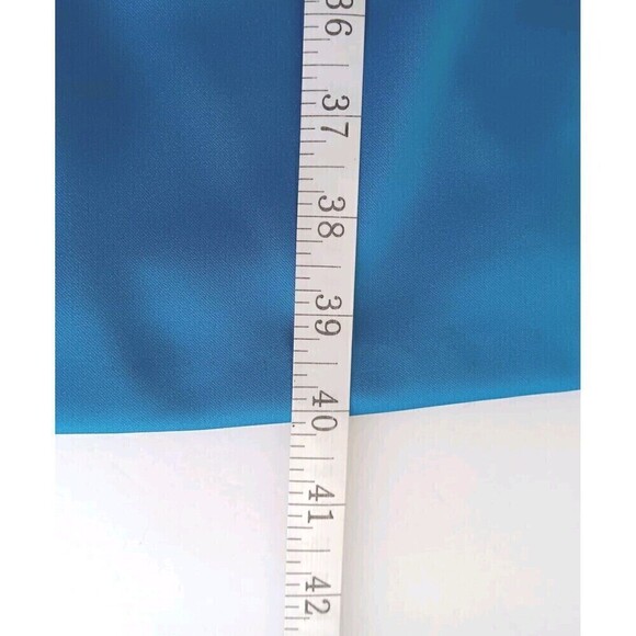 NWT Jessica Howard Size 10 Aqua/Teal Blue Evening Off-Shoulder Formal Dress - Picture 9 of 12